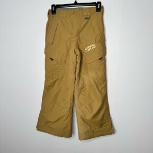 Sims tan snow pants size medium
